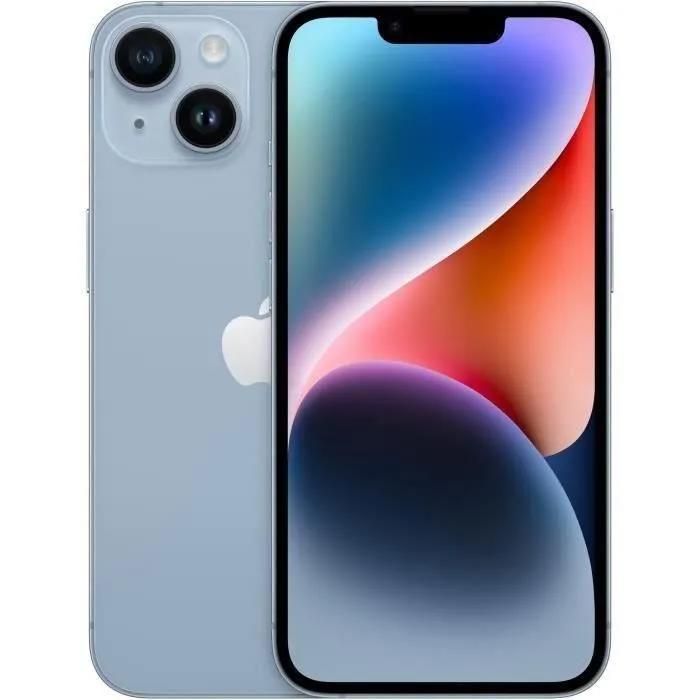 Apple iPhone 14 128 Go Bleu - vue 6