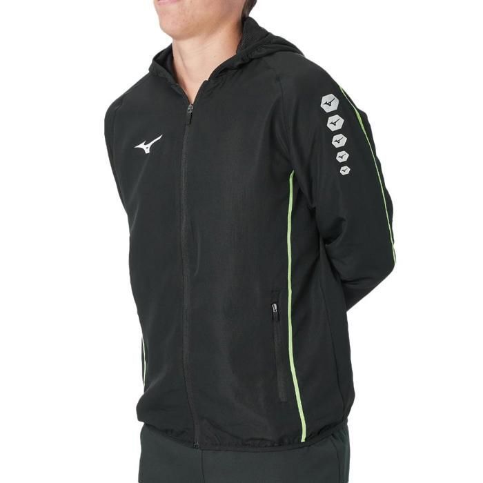 Veste Noir Homme Mizuno Nagasaki Veste Noir Homme Mizuno Nagasaki