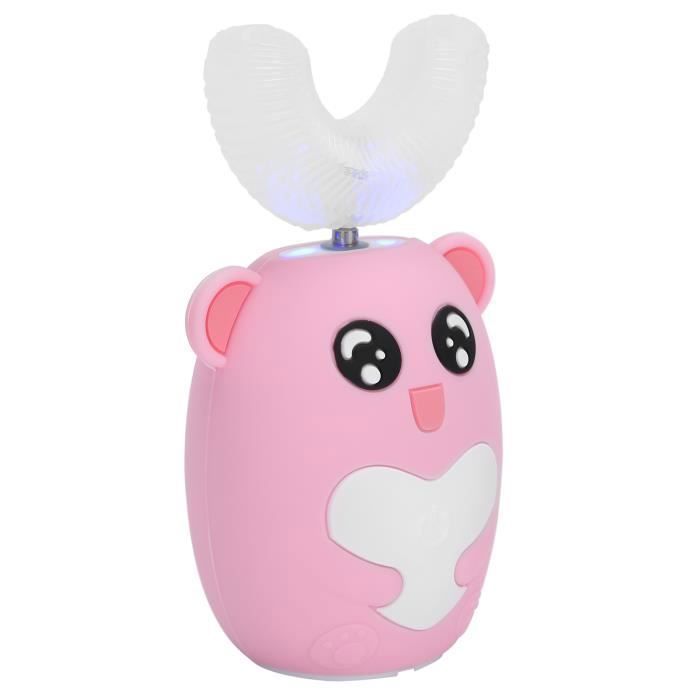 brosse à dents en U Brosse à dents électrique en forme de U brosse de nettoyage des dents pour les enfants de 2 à 12 ans Heerico
