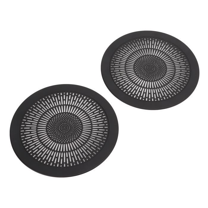 Grilles De Protection Pour Haut-Parleurs HOMSFOU - Lot De 2, 18x18cm