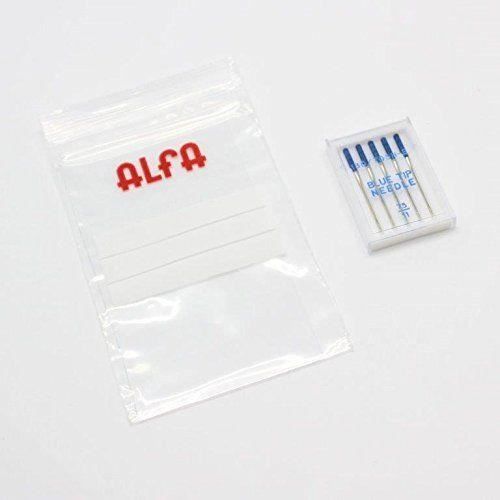 Lot De 5 Aiguilles Pour Machine à Coudre ALFA Nº90 - Acier Inoxydable - Compatible Tous Modèles Alfa - 7