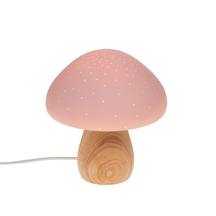 Lampe Champignon rose - Amadeus