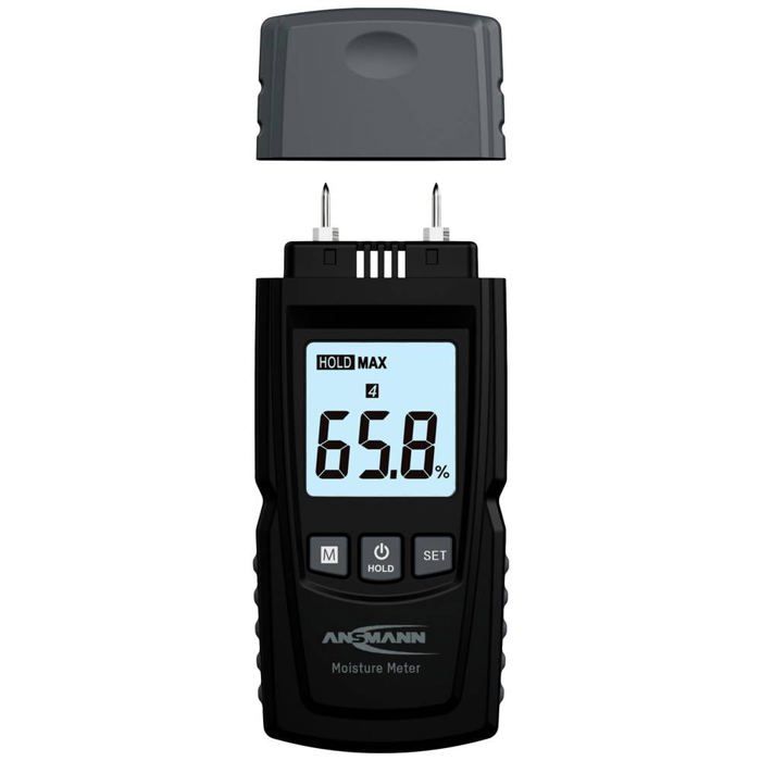 Humidimètre Pour Matériaux Basetech FM-10 - Mesure Non Invasive 0.1-99.9%, Pour Bois Et Matériaux De Construction - 2