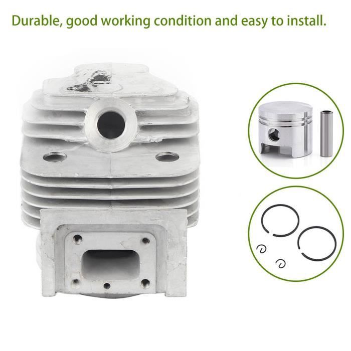 Jeu Cylindre Complet K-bloc 172cc / 200cc - Alésage 61mm - Espacement 57mm - Inclut Piston Moulé - Pour Moteurs GY6