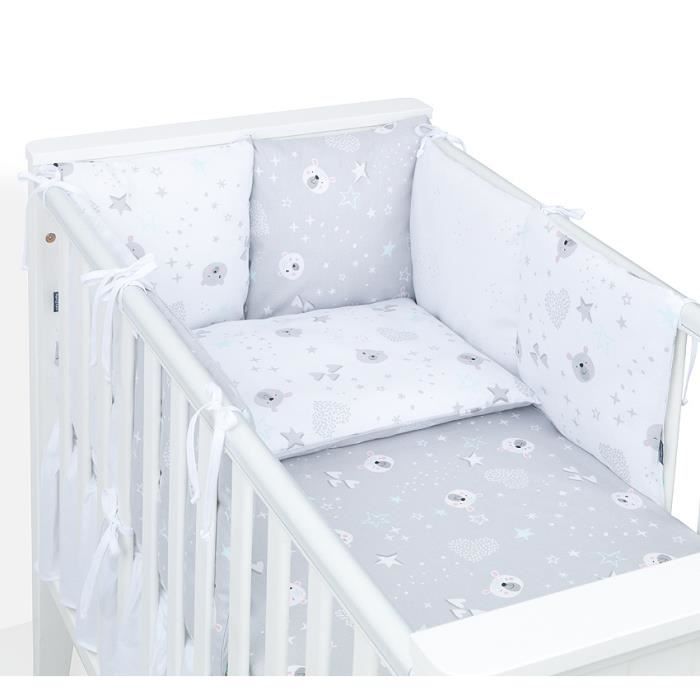 Solenzo Tour De Lit Bebe 2 En 1 Gris Et Bleu 60x1 Cm Parure 14 Pieces Nouveau Cdiscount Puericulture Eveil Bebe Solenzo Tour De Lit Bebe 2 En 1 Gris Et Bleu 60x1 Cm Parure 14 Pieces Nouveau Cdiscount Puericulture Eveil Bebe