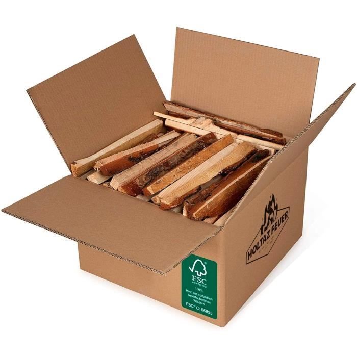 Allume-feu Naturels Woodcycle - Lot De 50 Sacs écologiques, Sans Plastique, Pour BBQ, Poêle, Cheminée - Brûlent 8 Min, Sûr Pour Cuisson - 2