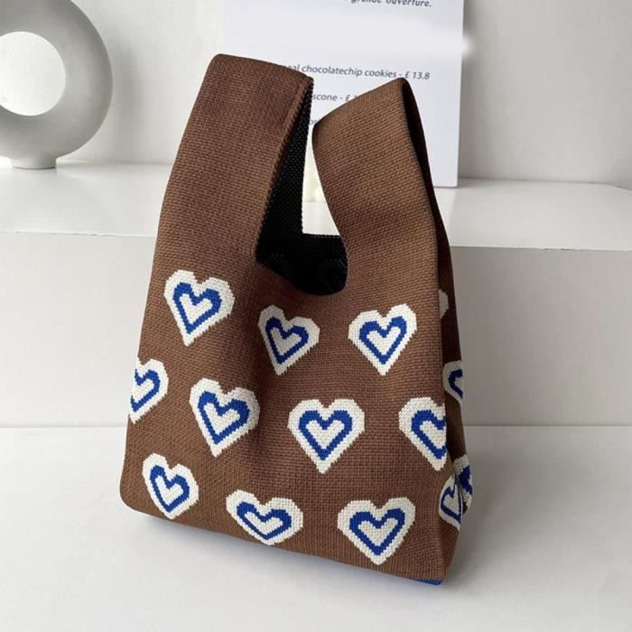 Sac à main tricot 2025