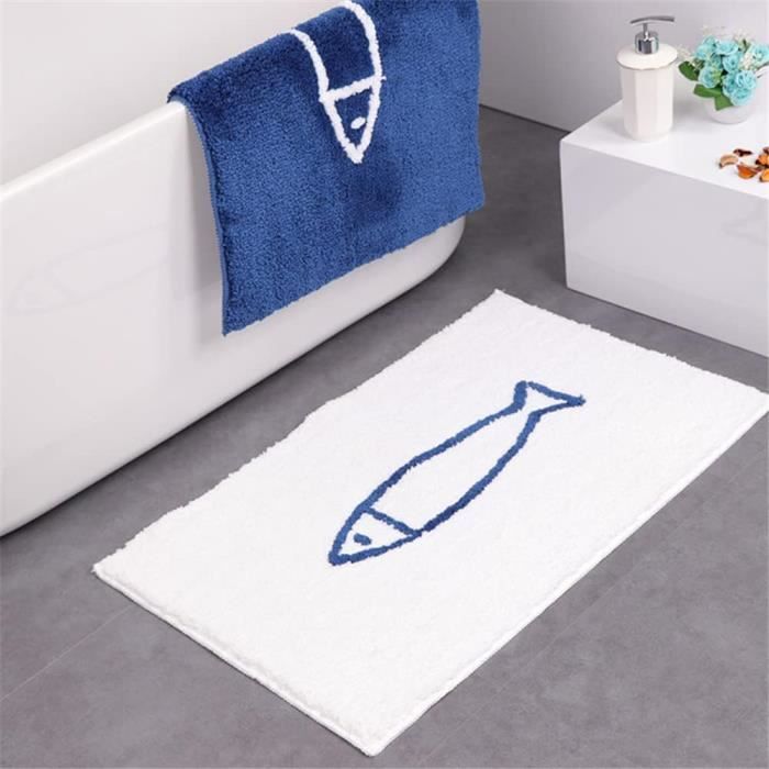 Itian Tapis De Salle De Bain Douche Antidérapant En Forme De Poisson Itian Tapis De Salle De Bain Douche Antidérapant En Forme De Poisson