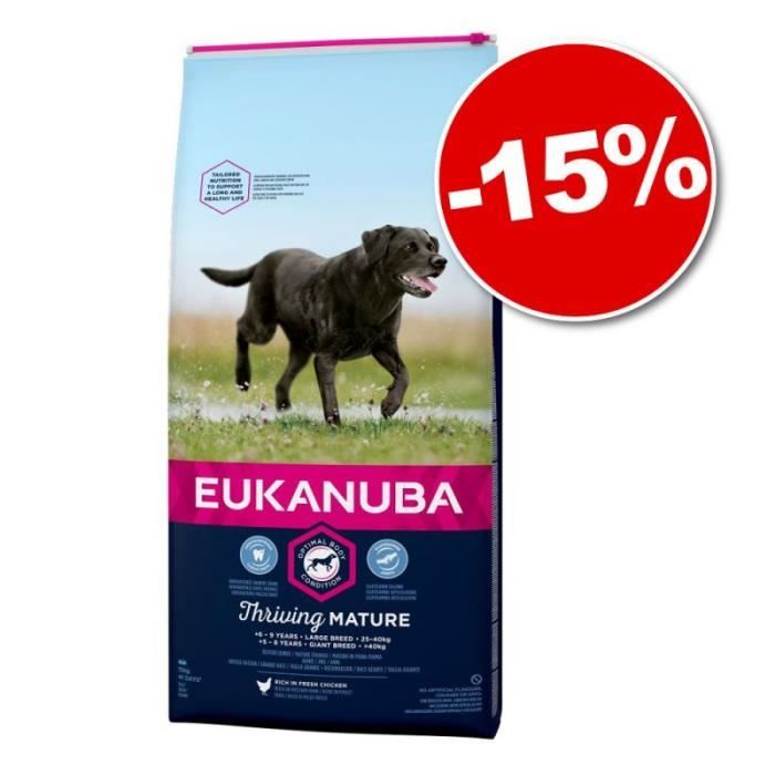 eukanuba thriving mature large breed