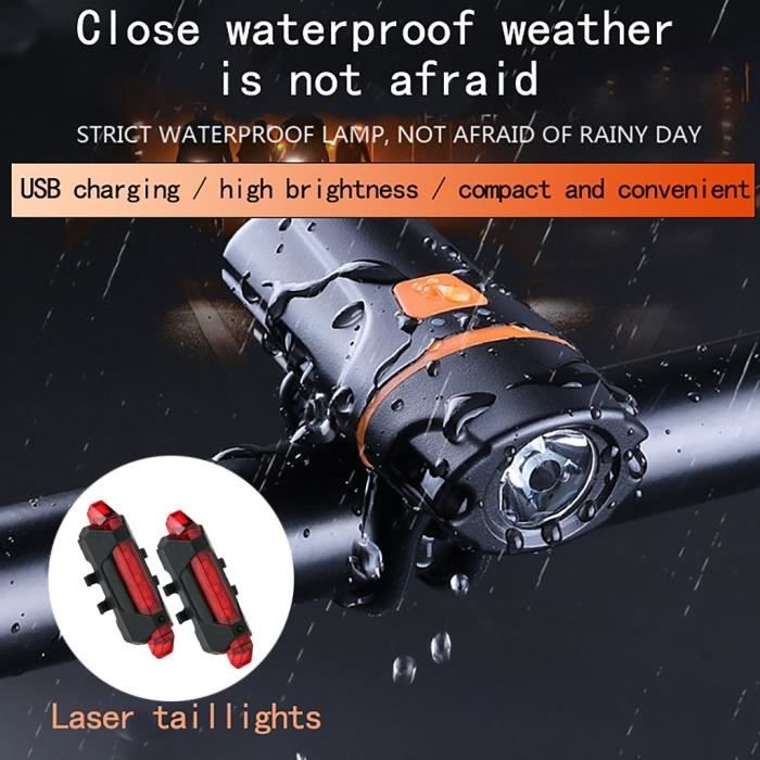 Phare Vélo 1000 Lumen Rechargeable - écran LCD, 1200 MAh, 6 Modes, Alliage Aluminium