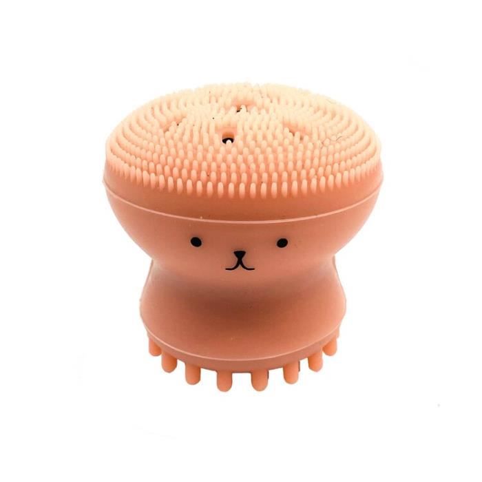 Bol En Silicone Pour Soin Du Visage - Avec Bac à Glaçons Intégré, Pliable, Crochet De Suspension, Rose