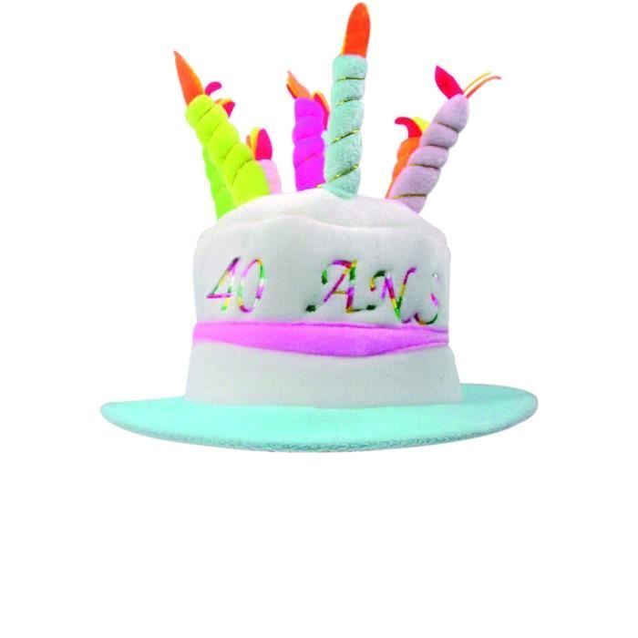 Chapeau Gateau D Anniversaire 40 Ans Achat Vente Chapeau Perruque Cdiscount Chapeau Gateau D Anniversaire 40 Ans Achat Vente Chapeau Perruque Cdiscount