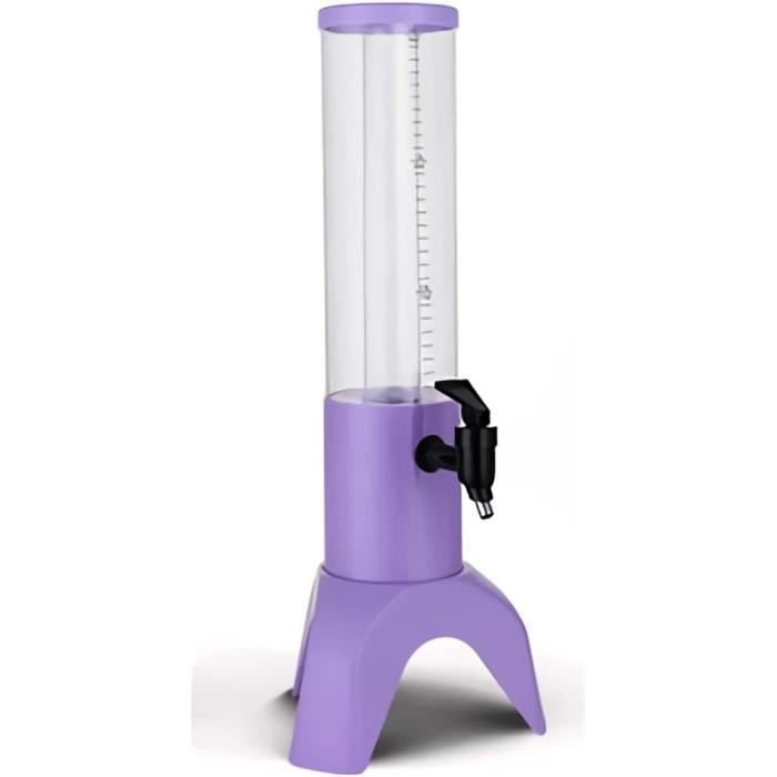 Distributeur De Boissons Réfrigéré MODEZVOUS 4 Litres - Avec Tube à Glace Et Robinet, Idéal Fête, Bière, Cocktails
