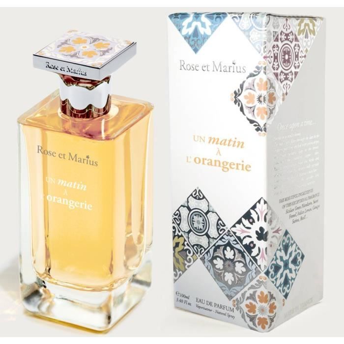 EAU DE PARFUM UN MATIN A LORANGERIE 100 ML ROSE ET MARIUS
