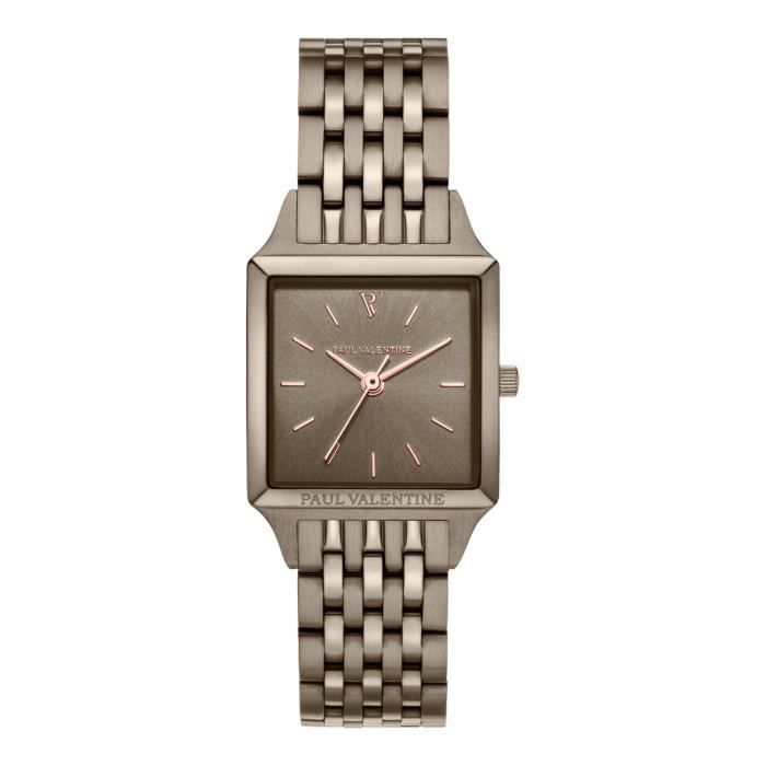 Paul Valentine Vindemia Khaki horloge PVW1017 0000081 Cdiscount Maison
