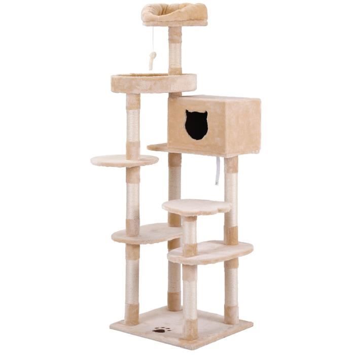 Purlove Arbre A Chat 175cm Pour Grand Chat Griffoir 1 Cabane 6 Plateformes Beige Achat Vente Arbre A Chat Arbre A Chat Cdiscount Purlove Arbre A Chat 175cm Pour Grand Chat Griffoir 1 Cabane 6 Plateformes Beige Achat Vente Arbre A Chat Arbre A Chat Cdiscount