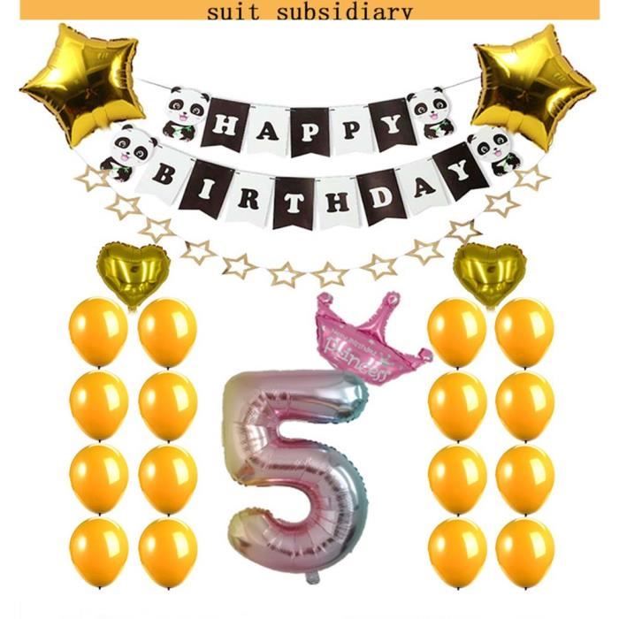 Ballon Anniversaire 5 Ans Decoration Anniversaire Drapeaux De Banniere Joyeux Anniversaire Decorations De Fete Achat Vente Ballon Decoratif Cdiscount Ballon Anniversaire 5 Ans Decoration Anniversaire Drapeaux De Banniere Joyeux Anniversaire Decorations De Fete Achat Vente Ballon Decoratif Cdiscount