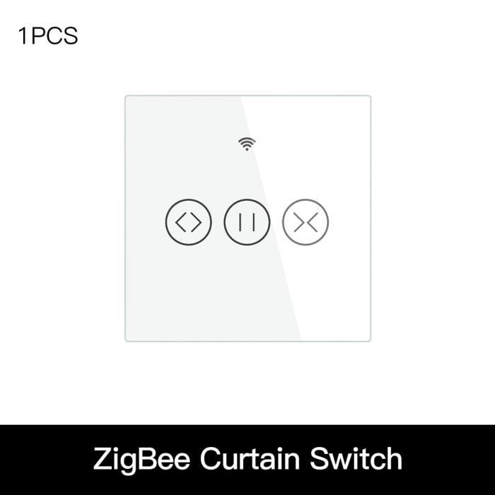 Wiser Unica interrupteur volet-roulant 4A zigbee alu méca seul