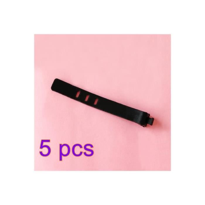 HOLIDYOYO 12 Bandes De Fixation Silicone Pour Rangement Papier Cadeau Et Affiches - Organisateur Bureau/Maison Noir Et Gris