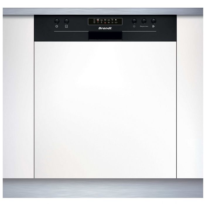 Lave-Vaisselle intégrable BRANDT BDB424LB - Largeur 598 cm - Niveau de pression acoustique 44 dB