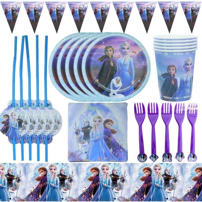 Revivoer Party Vaisselle, 150 pièces Kit Vaisselles Anniversaire