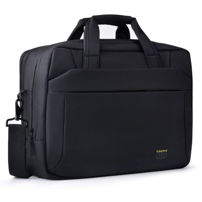 COOFIT Sacoche Ordinateur 15 6 Pouces Porte Document Besace Homme