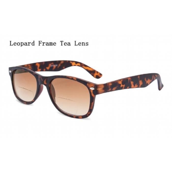 Lunettes De Lecture Bifocales MT1046BCR - Verres Bifocaux Loupe, Monture Noir/argent/or/marron, Neuf Avec étiquettes