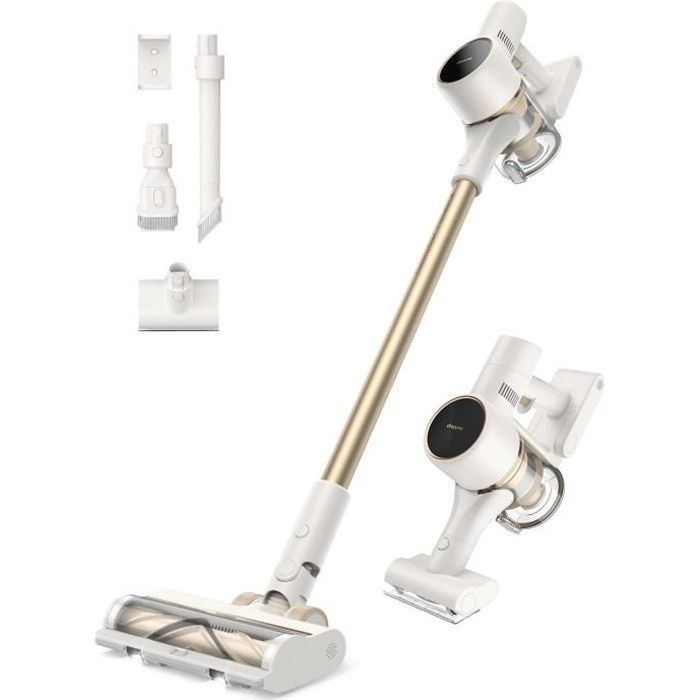 Aspirateur Balai sans Fil Dreame R10 Puissance 120AWAutonomie 60 Min Filtration avancéeBrosse Multi-Surfaces
