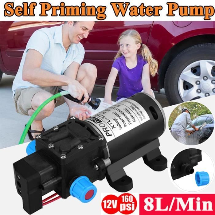 Pompe à Eau 12V Pour Camping-car Améliorée R3526144D - 3 GPM (11,3 L/min), 50 PSI, Membrane Triplex