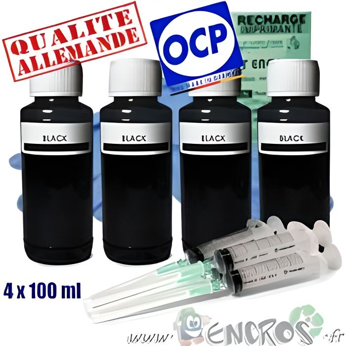 Kit De Recharge D'encre Pour Imprimante - Pompe Pipette 10 Ml, Outils Pour Cartouches 51645, 6615, 51640, 240, 15