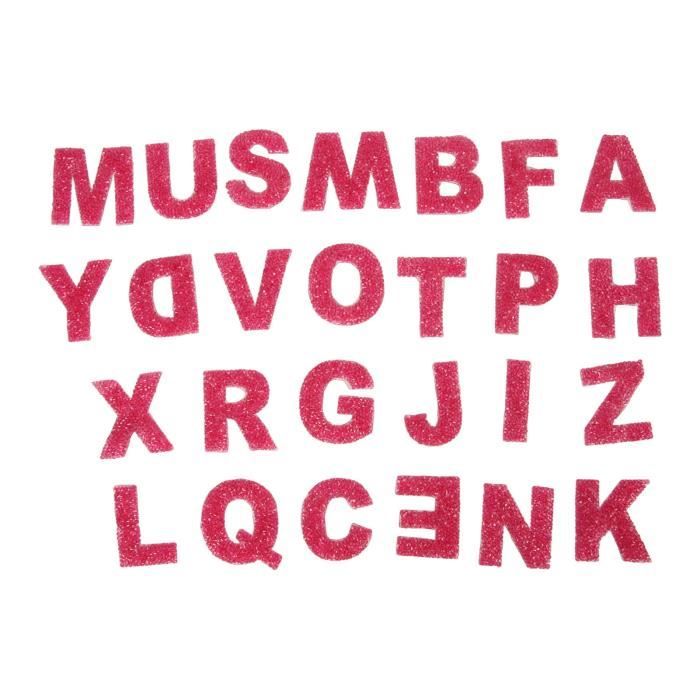 72PCS Lettres Numéro Thermocollantes, Brodé Thermocollant Alphabet