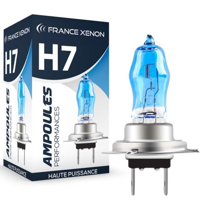 Ampoule H7 HOD Xtrem 55W 12V !! Ampoule Hybride entre l'ampoule xénon et l' ampoule halogène. Température d'éclairage de 6000K xénon - Cdiscount Auto