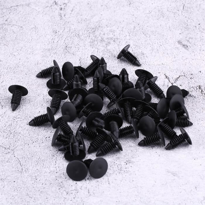 Kit De 155 Clips Auto Universels Preciva - 6 Tailles Différentes Pour Pare-chocs Et Garnitures