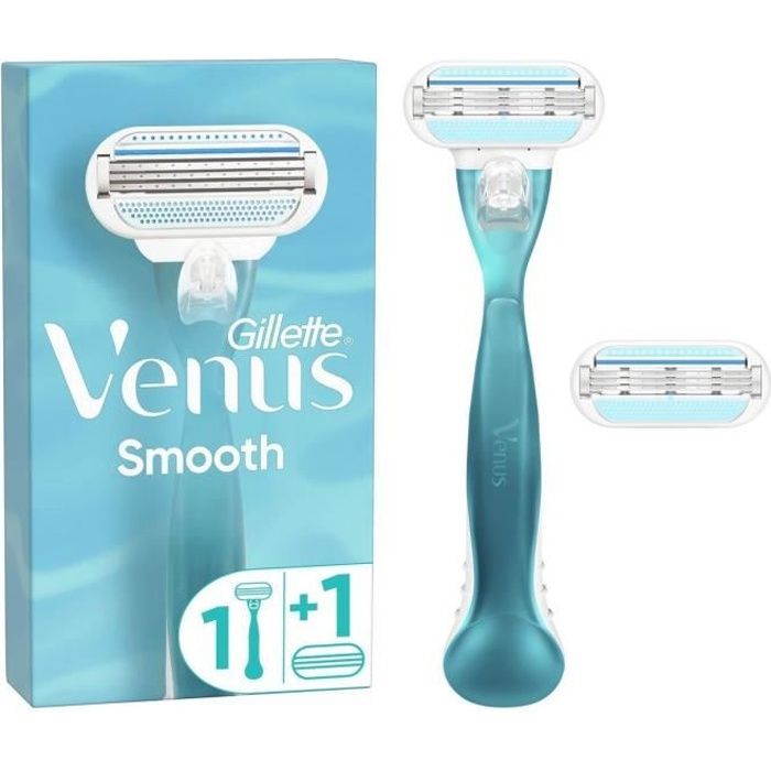 Gillette Venus Rasoir feminin Smooth 2 lames Cdiscount Au quotidien