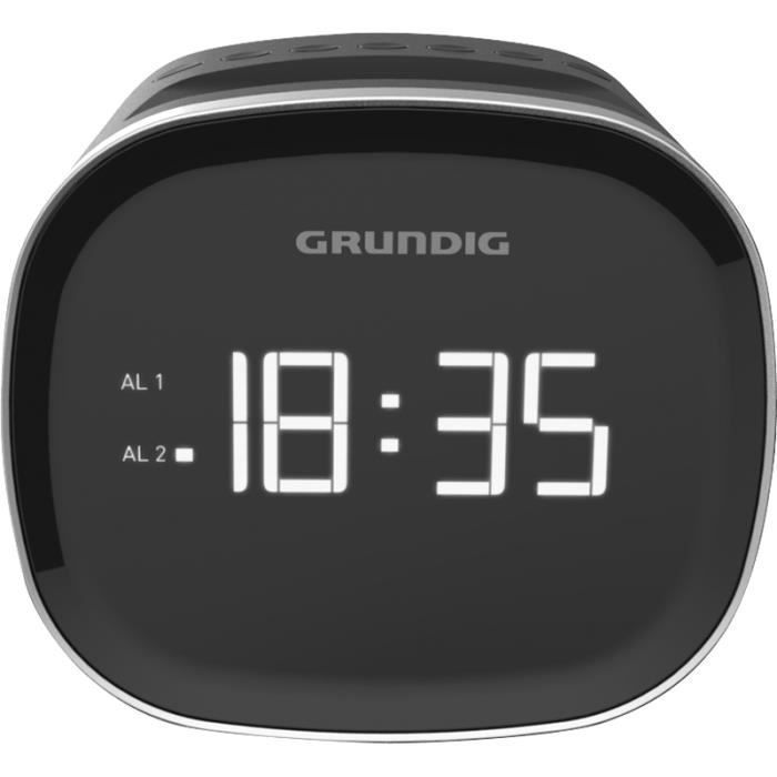 Grundig Sonoclock 2000, Horloge, Numérique, AM,FM, 1,5 W, LED, Noir