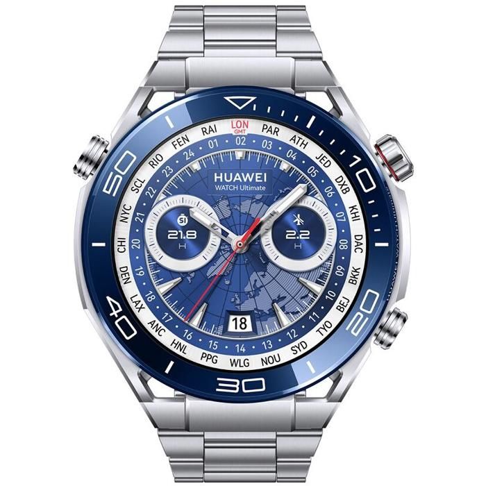 HUAWEI Montre connect&eacute;e  watch ultimate voyage blue eu 55020AGG