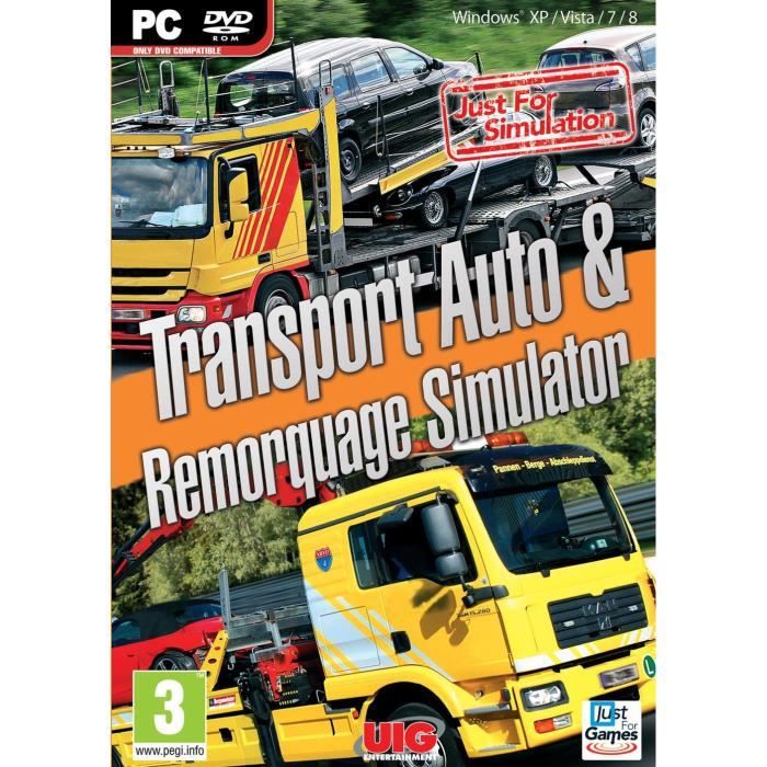 Just For Games Transport Auto Simulator Et Remorquage Simulator