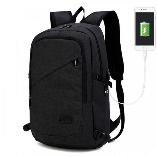 kono sac à dos pour ordinateur antivol voyage business ordinateur sac à dos sac de travail avec port de charge usb léger sac 15,6"