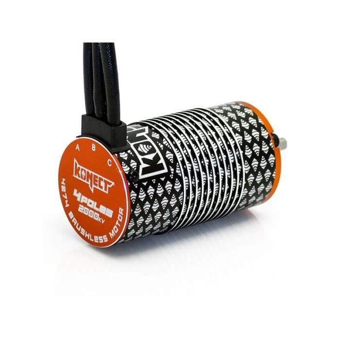 Moteur Brushless Orion Vortex MR8L 690 - 1750 Kv, 1/8, Sensor, 4 Pôles