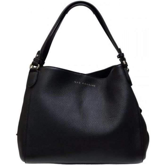 Sac a main Mac Douglas collection Dulcinee Romy en cuir pour femme taille M noir Cdiscount Bagagerie Maroquinerie