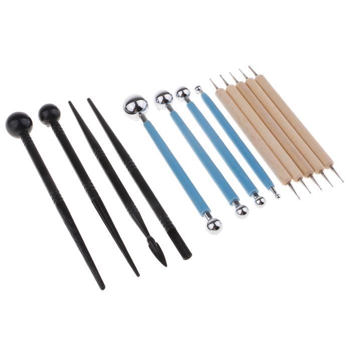 13 Pièces Outils De Gravure Sculpture De Poterie Pour Bricolage Enfants