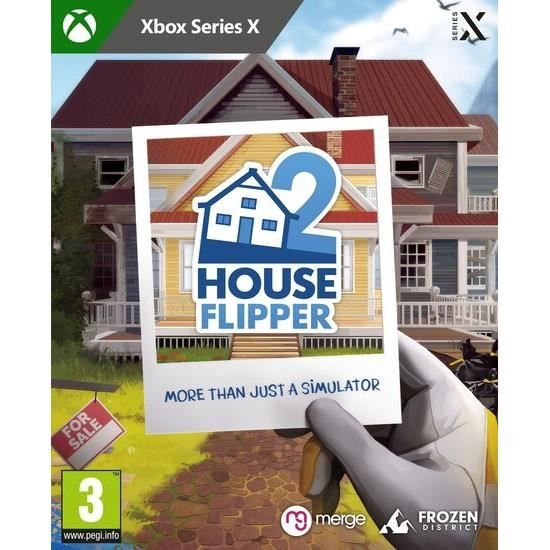 Jeu vidéo - House Flipper 2 - Xbox Series X - Simulation - PEGI 7+ - Mode bac à sable