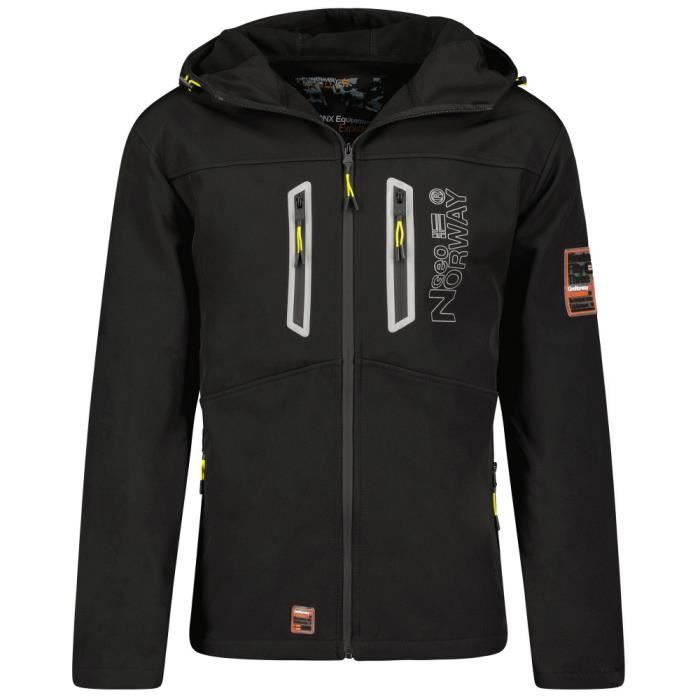 GEOGRAPHICAL NORWAY TREVAR softshell pour homme Noir Homme Noir Cdiscount Pret a Porter