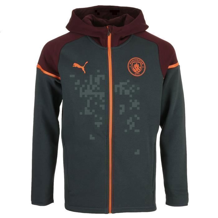Veste sportswear PUMA Mcfc Cas Hood Jkt