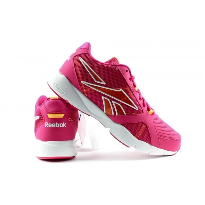 chaussures de fitness - reebok - fitnesflare 2 - femme - rose - running