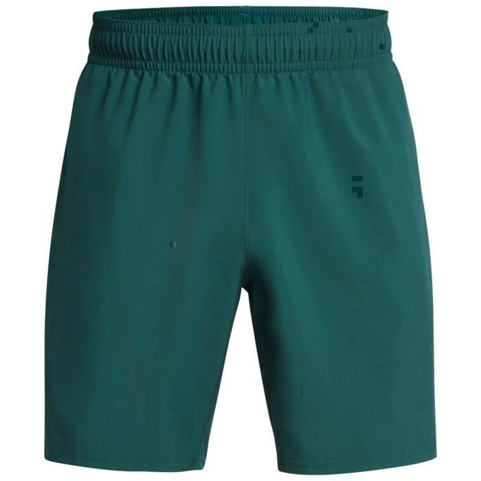 Pantalon Court - Under Armour - Ua Woven Wdmk Short - Hydro Teal 449 - Poches latérales - Tissu technique Pantalon Court - Under Armour - Ua Woven Wdmk Short - Hydro Teal 449 - Poches latérales - Tissu technique
