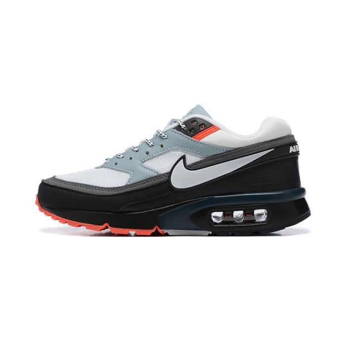 Nike Air Max BW Baskets Homme Et Femme Noir blanc Cdiscount Chaussures