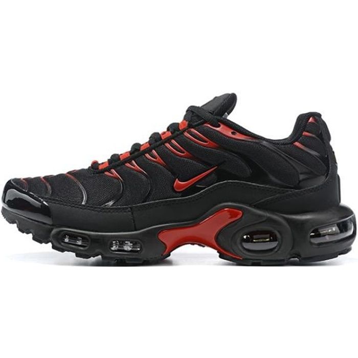 Chaussures Nike Air Max TN Plus de Running Homme Noir\\rouge - Cdiscount  Sport