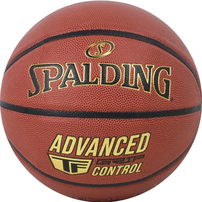 Ballon de basket - Spalding - Advanced Grip Control In-Out 76870Z - Unisexe - Orange - Adulte Ballon de basket - Spalding - Advanced Grip Control In-Out 76870Z - Unisexe - Orange - Adulte