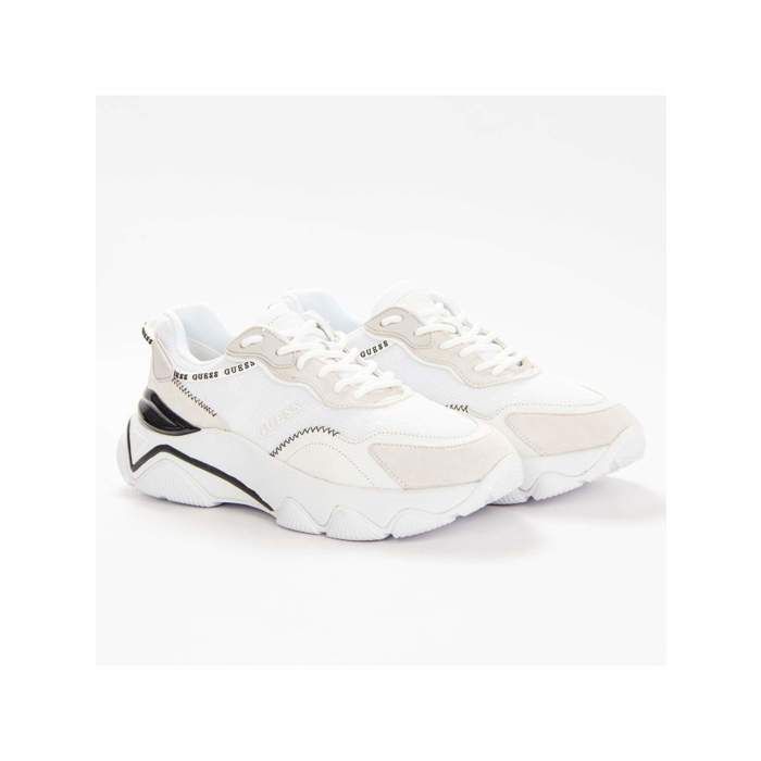 Guess Basket Guess Femme Clea Blanc Synthétique